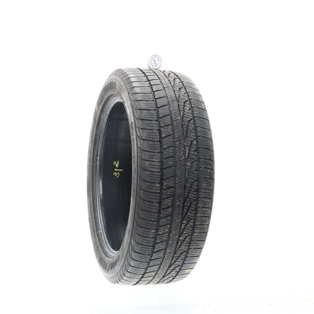 Set of (2) Used 245/50R20 Goodyear Assurance WeatherReady 102H - 6/32 - Image 1