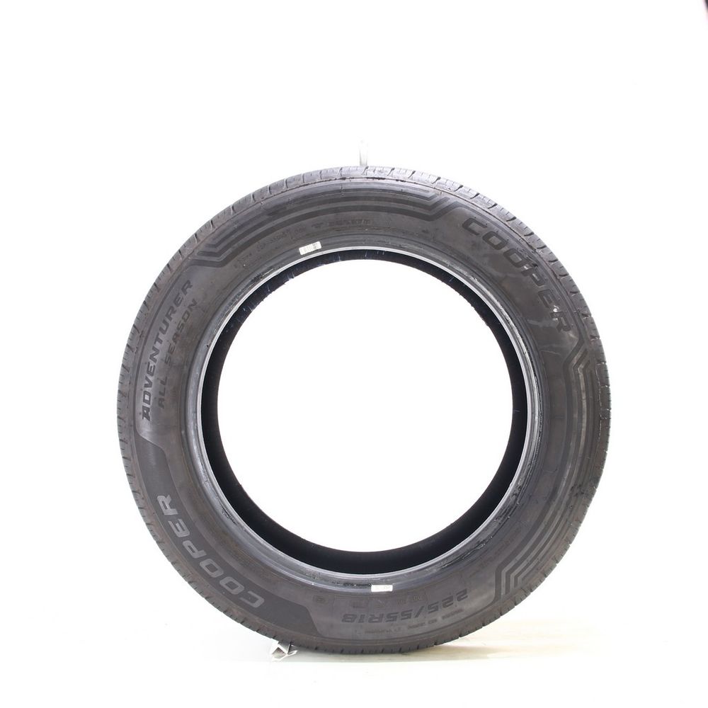 Set of (2) Used 225/55R18 Cooper Adventurer All Season 98H - 7.5-8/32 - Image 3
