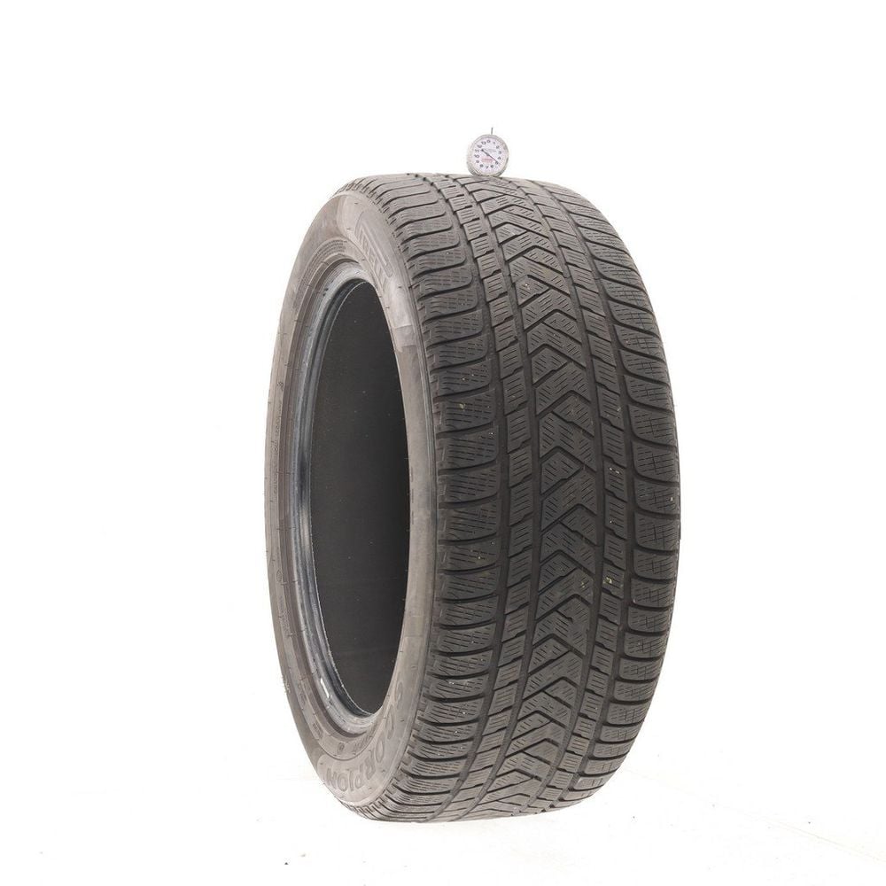 Used 285/45R20 Pirelli Scorpion Winter AO 112V - 4.5/32 - Image 1