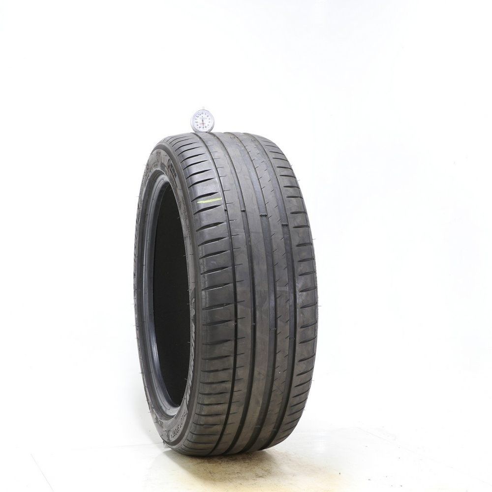 Set of (2) Used 245/45R19 Michelin Pilot Sport 4 AO Acoustic 102Y - 6.5/32 - Image 1