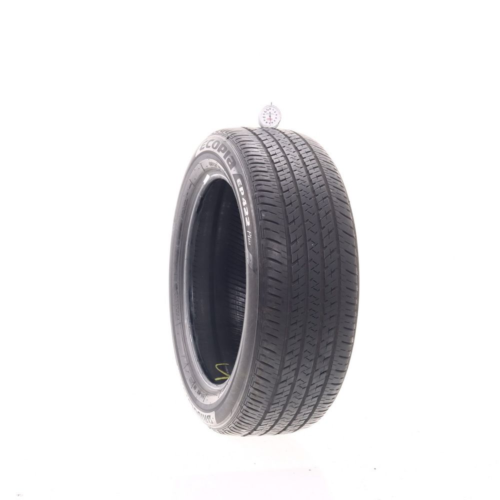 Set of (2) Used 215/55R17 Bridgestone Ecopia EP422 Plus 94V - 6.5-8/32 - Image 1