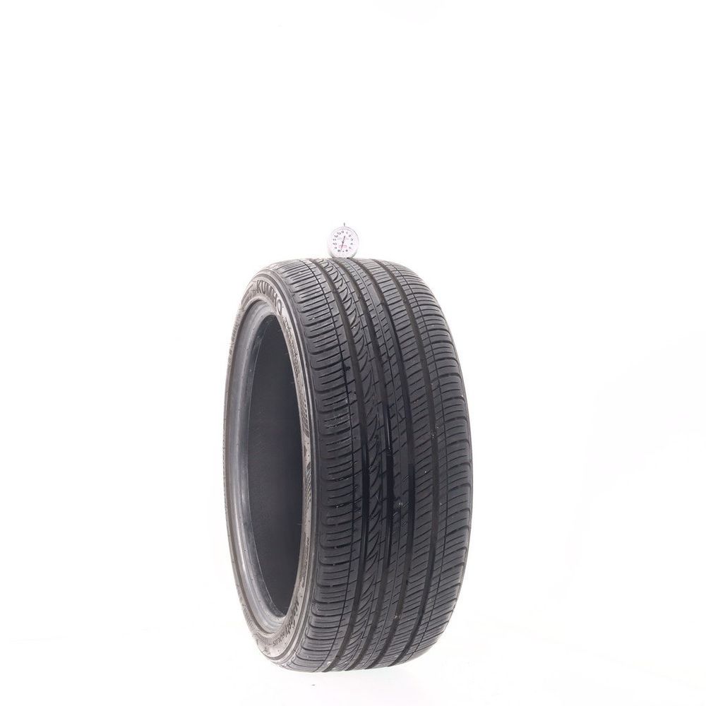 Set of (2) Used 225/40R18 Kumho Majesty Solus KU50 88W - 7.5/32 - Image 1