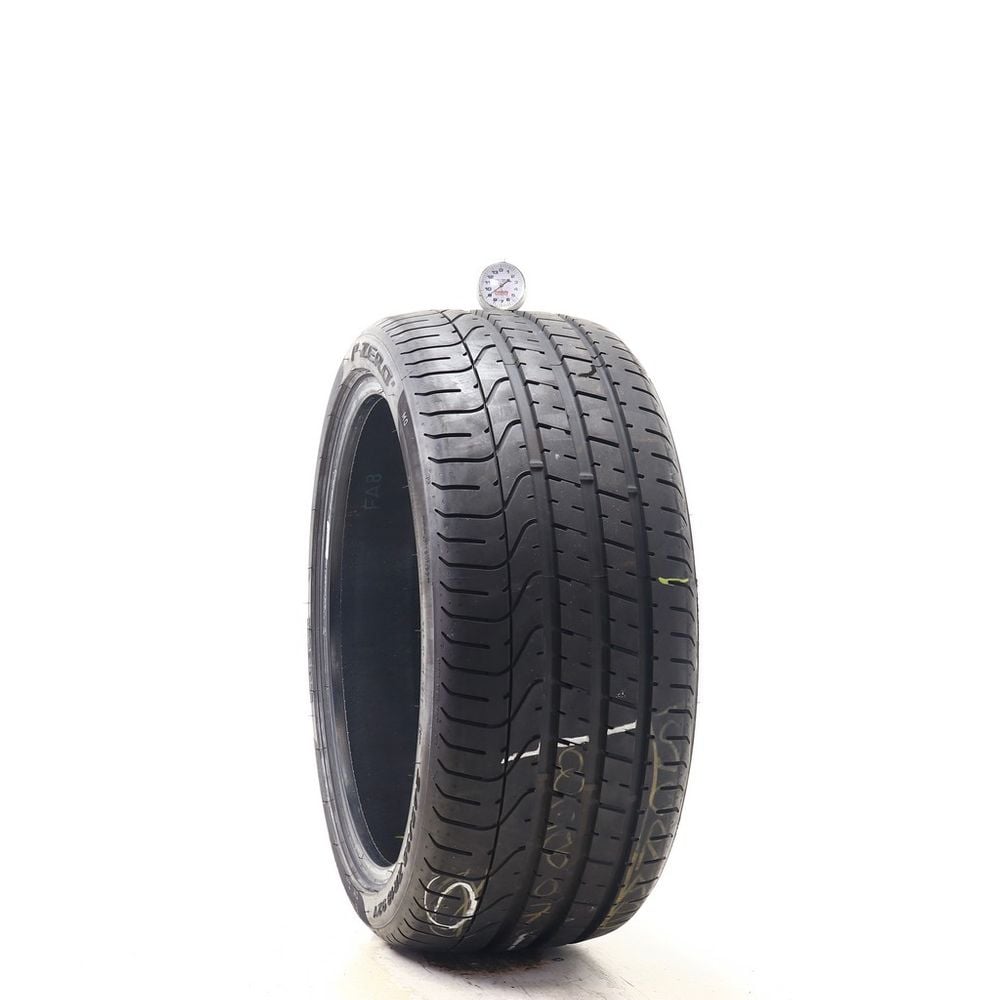 Set of (2) Used 245/35ZR18 Pirelli P Zero MO 92Y - 7.5-9/32 - Image 4