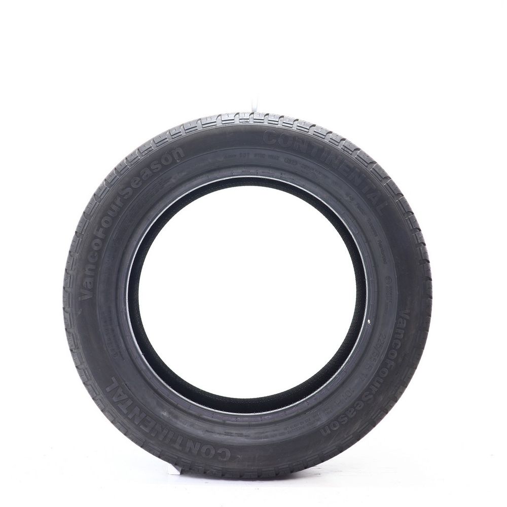 Set of (2) Used 225/55R17 Continental VancoFourSeason 101H - 9.5-10.5/32 - Image 3