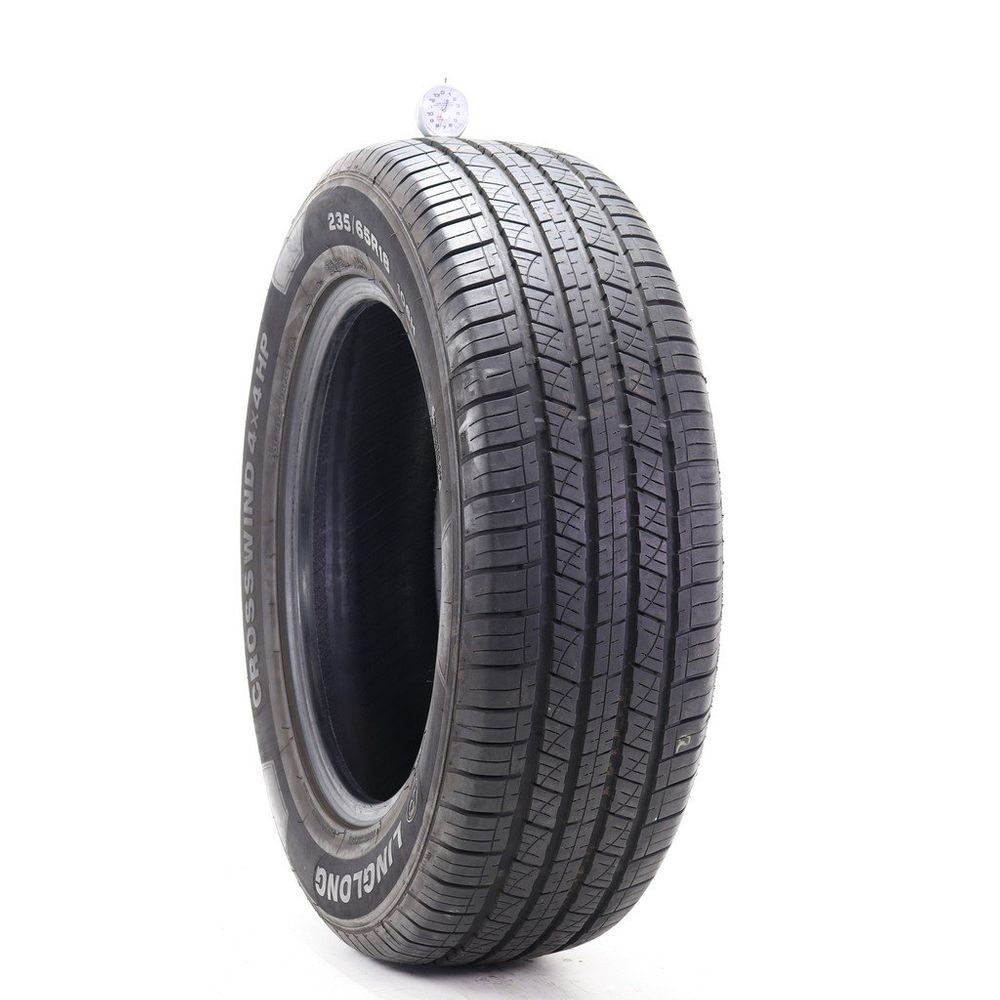 Set of (2) Used 235/65R18 Linglong Crosswind 4X4 HP 106H - 7.5-8/32 - Image 1
