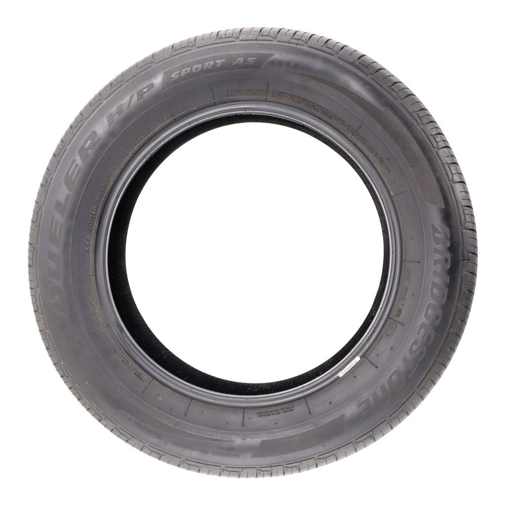 Set of (2) Used 245/60R18 Bridgestone Dueler H/P Sport AS 105H - 7-8/32 - Image 6