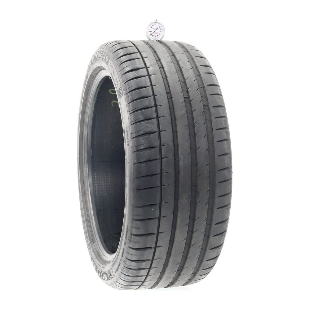 Set of (2) Used 245/40ZR18 Michelin Pilot Sport 4 S 97Y - 8-8.5/32 - Image 4