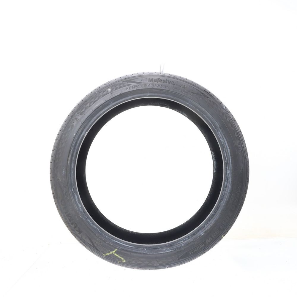 Used 245/40ZR19 Kumho Majesty 9 Solus TA91 98W - 9/32 - Image 3