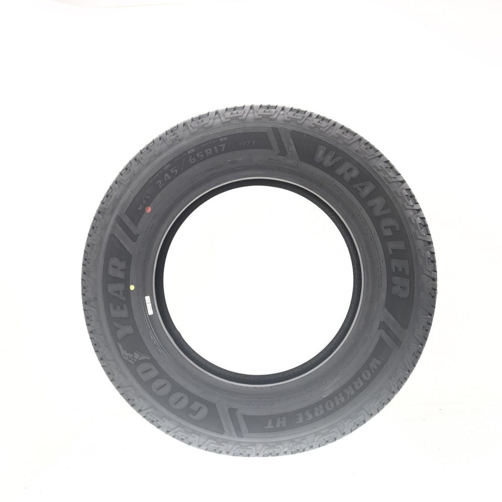 Set of (2) New 245/65R17 Goodyear Wrangler Workhorse HT 107T - Image 3