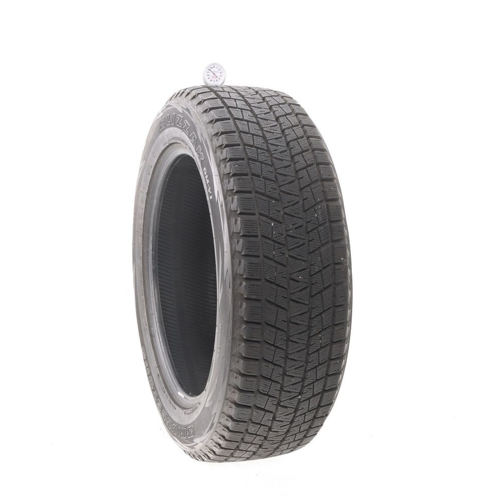 Set of (2) Used 245/60R20 Bridgestone Blizzak DM-V1 107R - 12/32 - Image 1