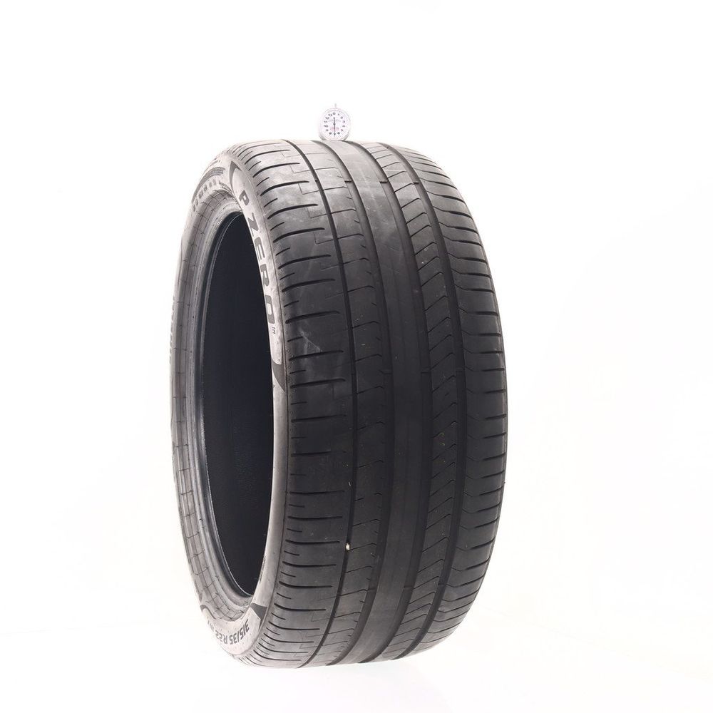 Used 315/35R22 Pirelli P Zero PZ4 Run Flat 111Y - 7/32 - Image 1