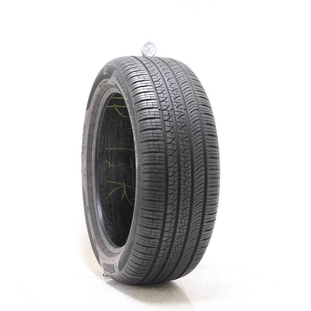 Set of (4) Used 245/50R20 Pirelli P Zero Seal Inside 102V - 8-9.5/32 - Image 4