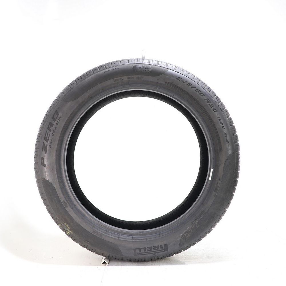 Set of (4) Used 245/50R20 Pirelli P Zero Seal Inside 102V - 8-9.5/32 - Image 6