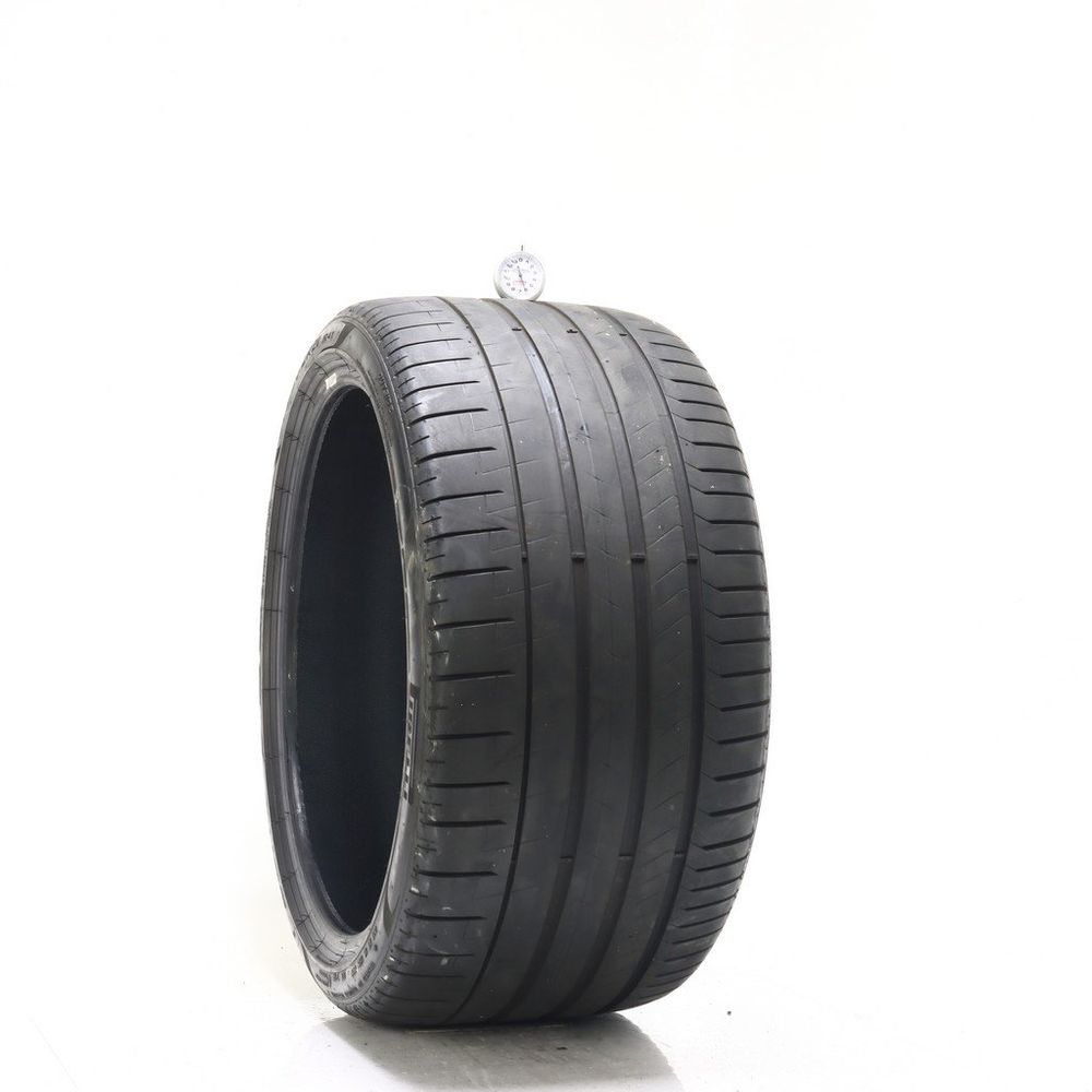 Set of (4) Used 305/30ZR21 Pirelli P Zero PZ4 NF0 Elect 104Y - 6-6.5/32 - Image 1