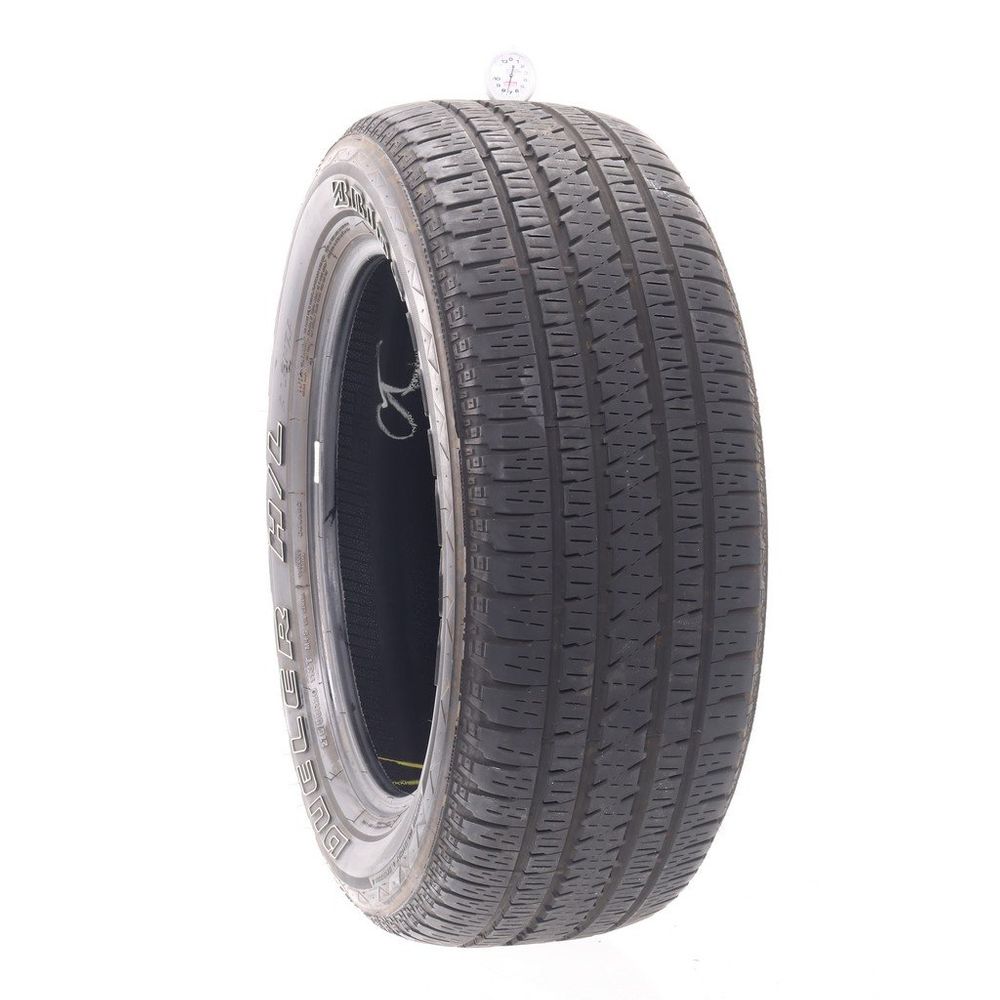 Set of (2) Used 275/55R20 Bridgestone Dueler H/L Alenza 113T - 7.5/32 - Image 1