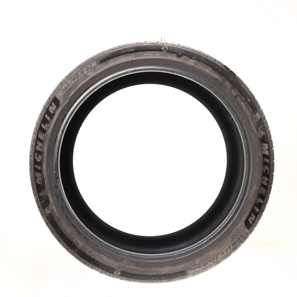 Set of (2) Used 265/40R22 Michelin Primacy Tour A/S GOE Acoustic 106W - 6.5-7/32 - Image 3