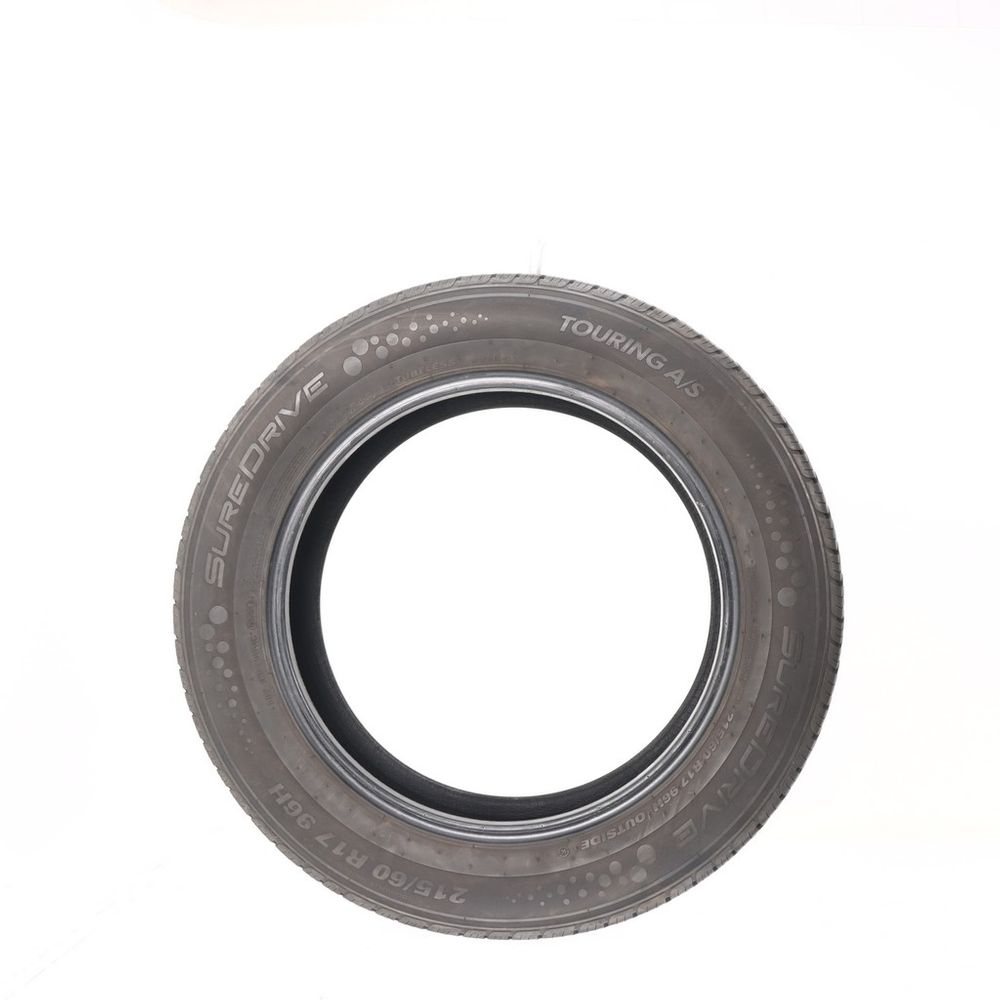 Set of (2) Used 215/60R17 SureDrive Touring A/S TA71 96H - 7.5-8/32 - Image 3