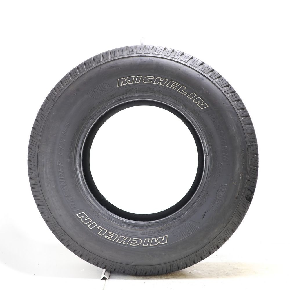 Set of (2) Used 265/70R16 Michelin Defender LTX M/S 112T - 10-11/32 - Image 6