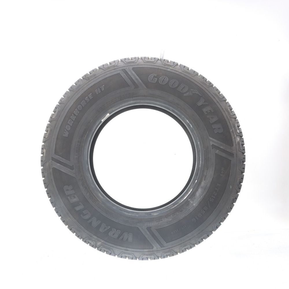 Set of (2) Used LT 215/85R16 Goodyear Wrangler Workhorse HT 115/112R E - 9.5-11/32 - Image 6
