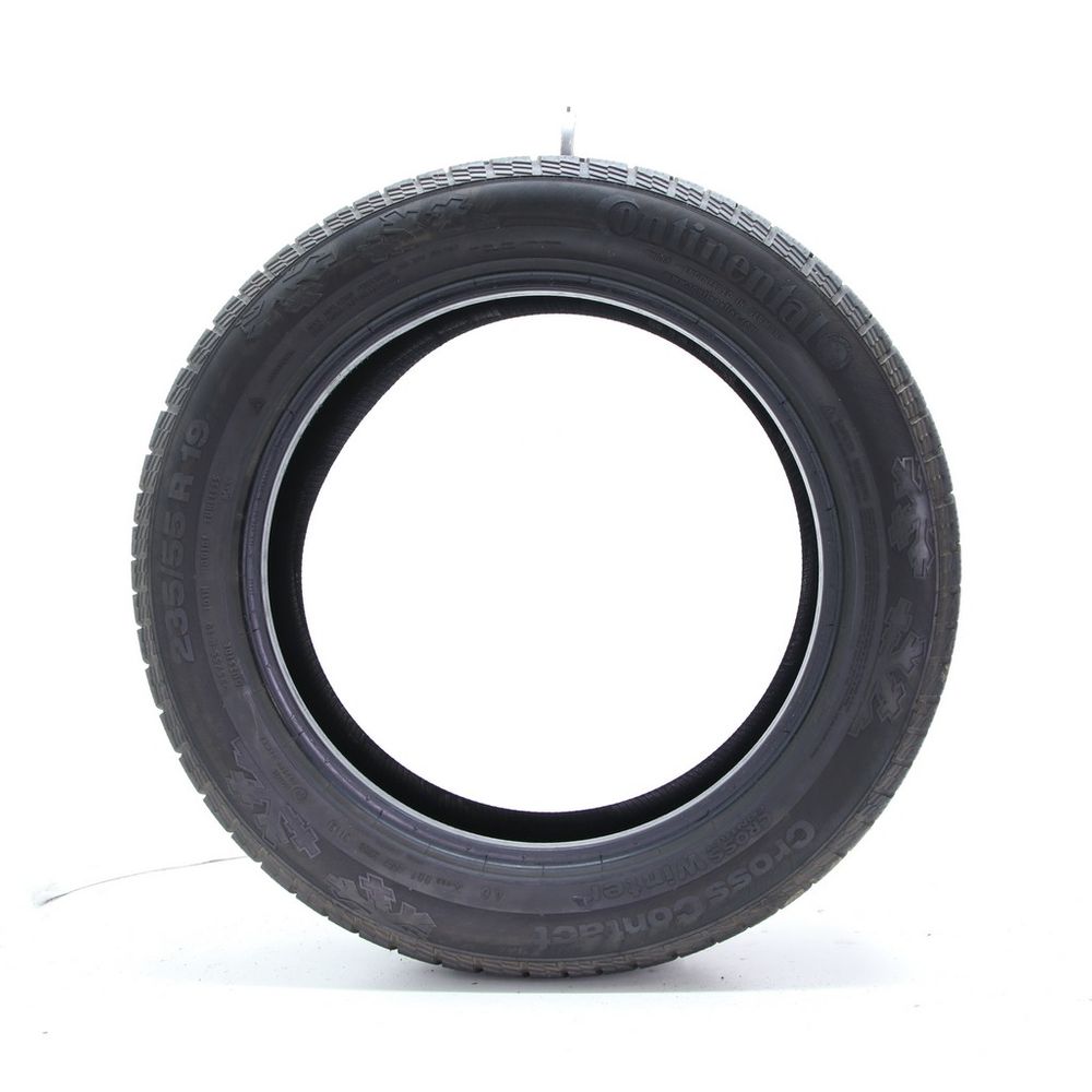 Used 235/55R19 Continental CrossContact Winter AO 101H - 5.5/32 - Image 3