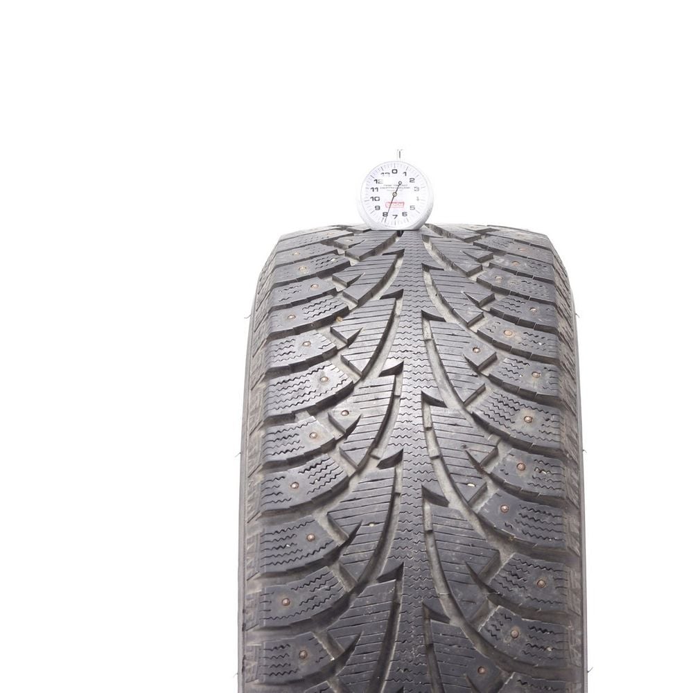 Set of (2) Used 215/60R16 Hankook Winter i*Pike (W409) Studded 95T - 7.5-8/32 - Image 2