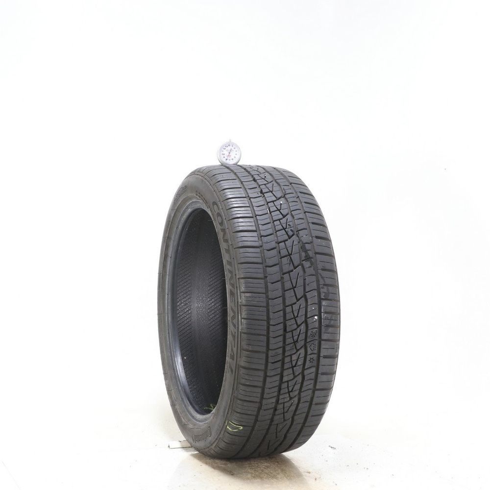 Set of (4) Used 215/45ZR17 Continental ControlContact Sport SRS Plus 91W - 8/32 - Image 1