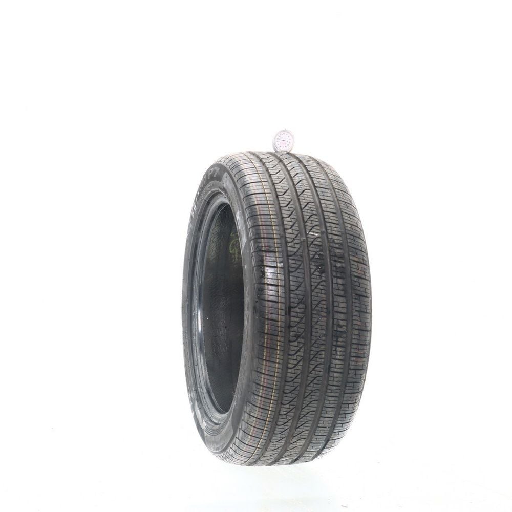 Set of (4) Used 255/45R18 Pirelli Cinturato P7 AO 99H - 10.5/32 - Image 1