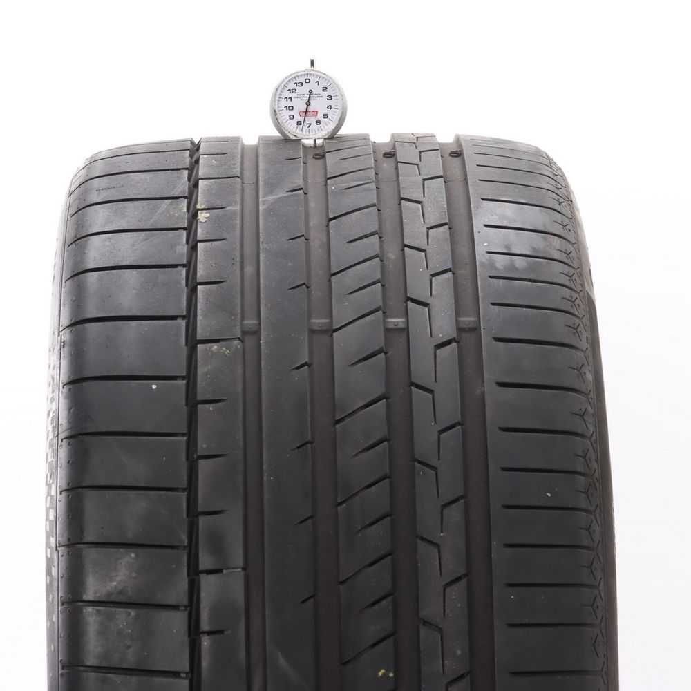 Set of (2) Used 325/35ZR22 Continental SportContact 6 MO1 114Y - 6.5-7.5/32 - Image 5