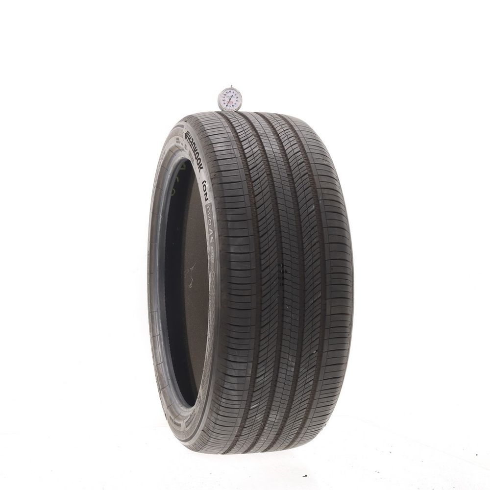 Set of (2) Used 255/40R20 Hankook iON evo AS SUV EV Sound Absorber TO 101V - 7.5-8/32 - Image 4