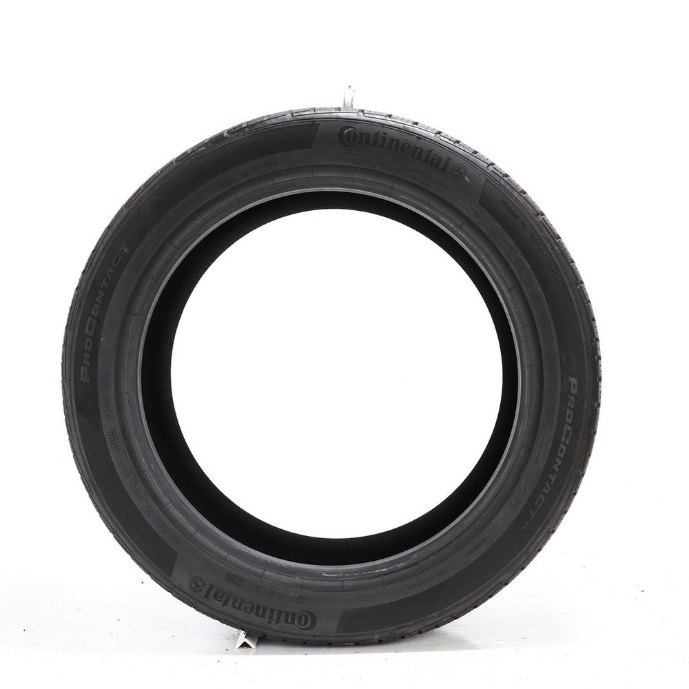 Set of (2) Used 245/45R19 Continental ProContact TX AO 102H - 6.5-7/32 - Image 3