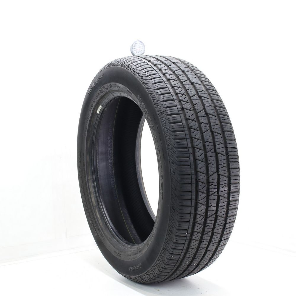 Set of (2) Used 235/55R19 Continental CrossContact LX Sport AO 101H - 9-10/32 - Image 4