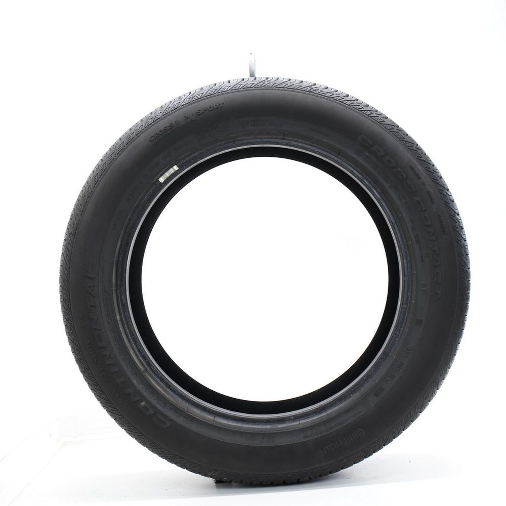 Set of (2) Used 235/55R19 Continental CrossContact LX Sport AO 101H - 9-10/32 - Image 6