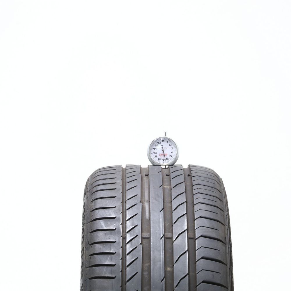 Used 225/40R19 Continental ContiSportContact 5 SSR MOE 93Y - 6.5/32 - Image 2