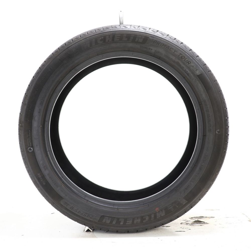 Set of (2) Used 245/45R18 Michelin Primacy Tour A/S Selfseal 96V - 6.5-7.5/32 - Image 6