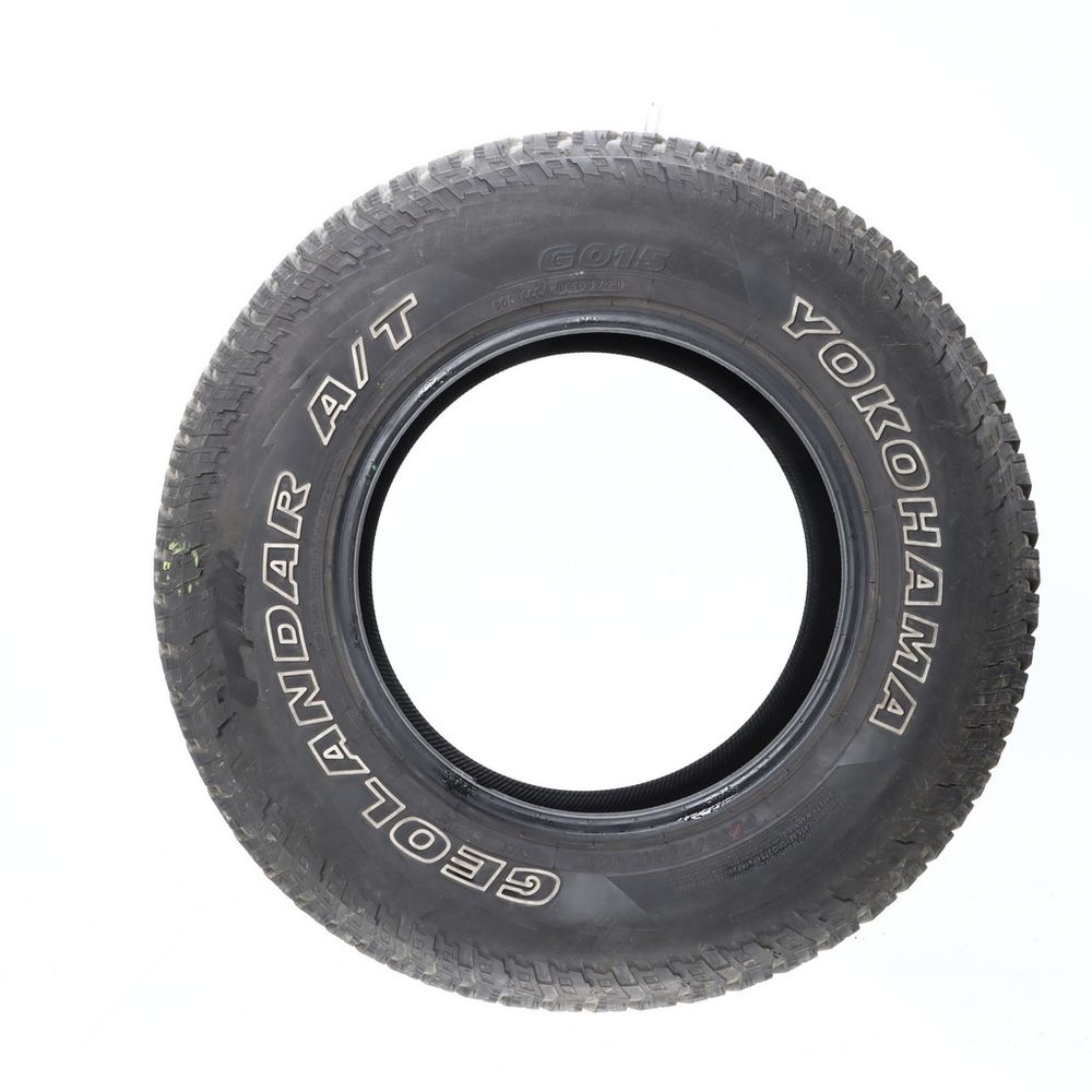 Set of (2) Used 255/75R17 Yokohama Geolandar A/T G015 113T - 8-8.5/32 - Image 3