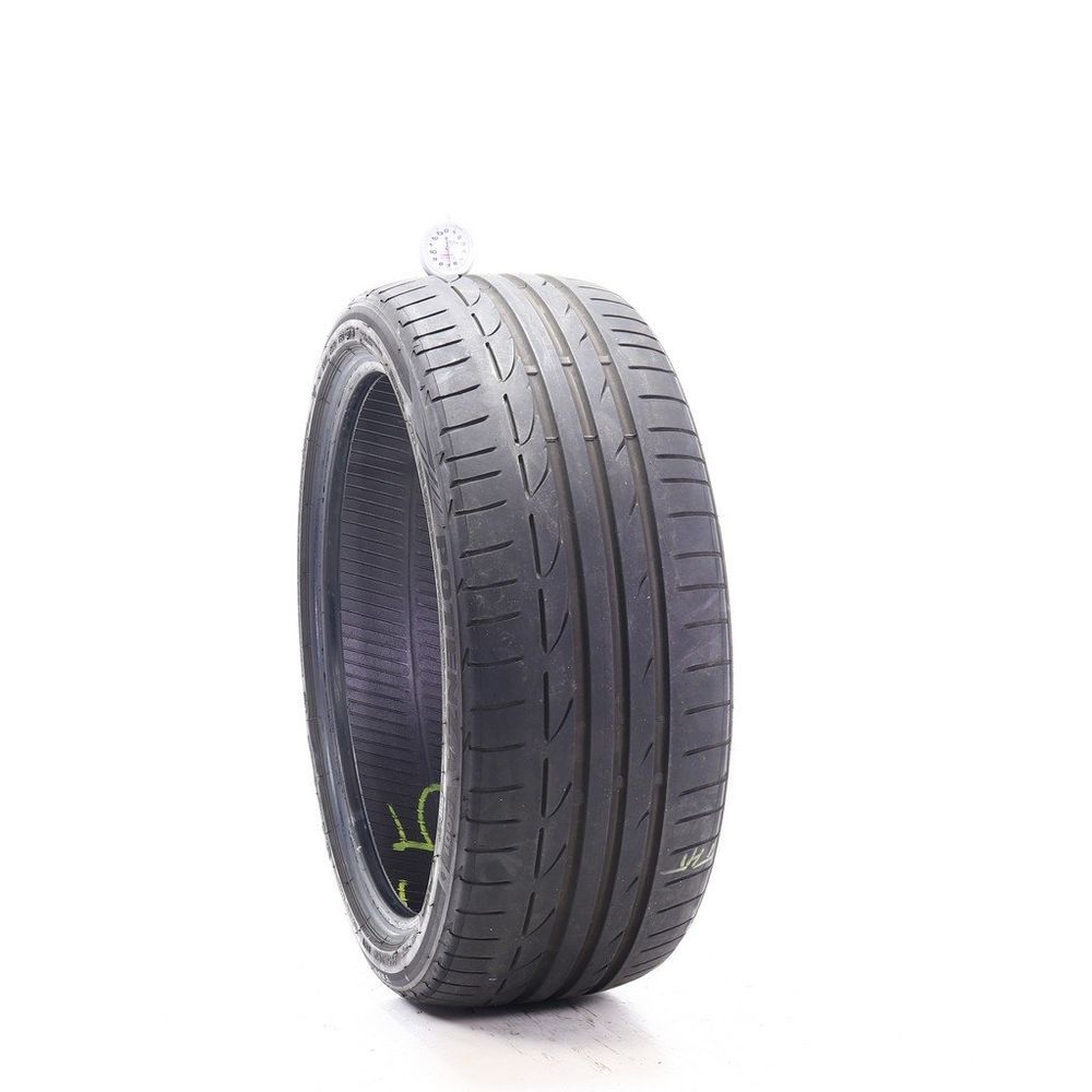 Set of (2) Used 225/40R19 Bridgestone Potenza S001 RFT 89Y - 6.5-8/32 - Image 1