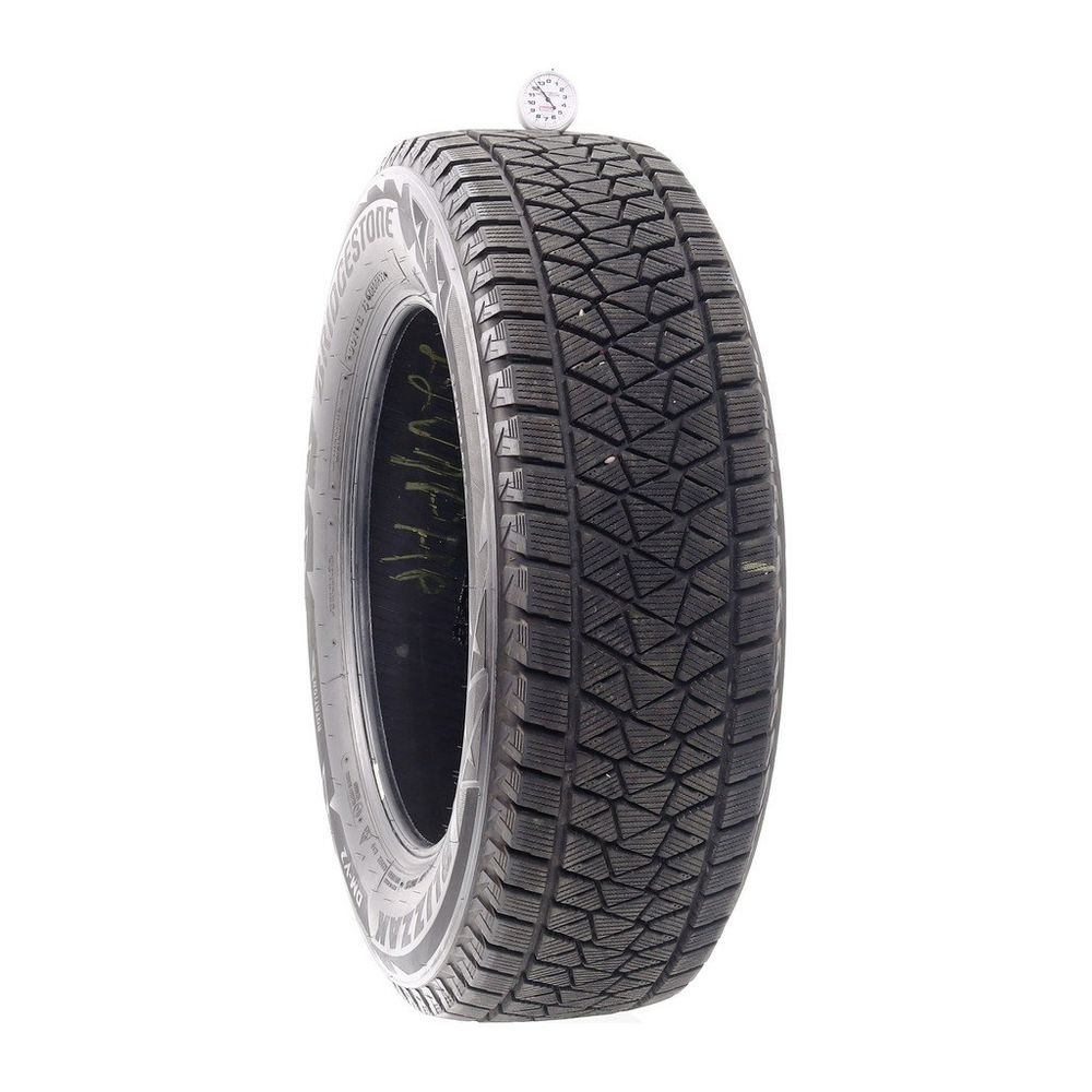 Set of (2) Used 225/65R17 Bridgestone Blizzak DM-V2 102S - 10.5-12/32 - Image 1