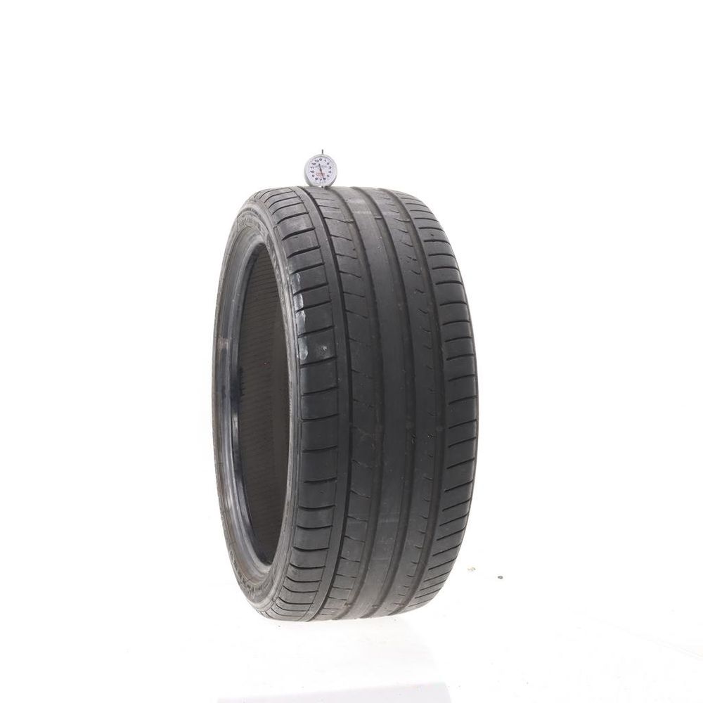 Set of (2) Used 255/35ZR19 Dunlop SP Sport Maxx GT 96Y - 6-6.5/32 - Image 1