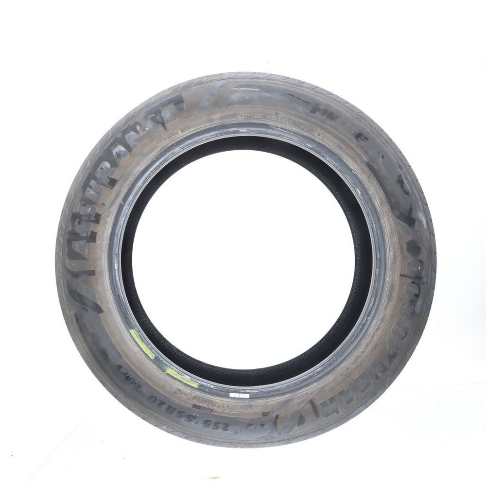 Set of (2) Used 255/55R20 Goodyear Assurance Finesse 107V - 6-7/32 - Image 6