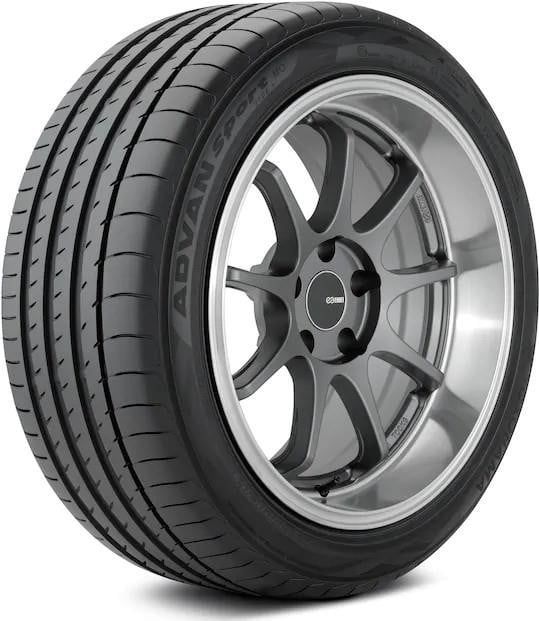 Set of (4) New 285/40ZR22 Yokohama Advan Sport V105 110Y - Image 1