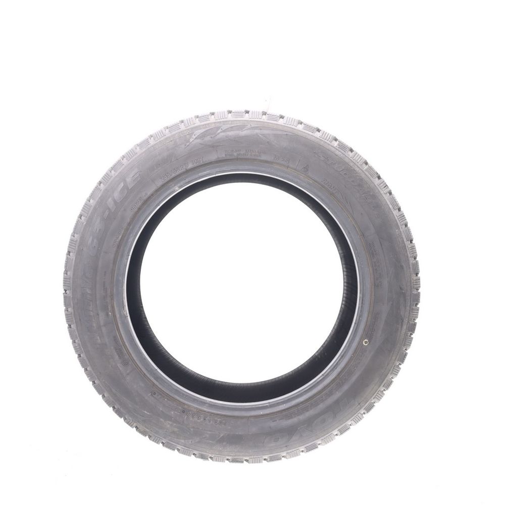 Set of (2) Used 235/55R17 Toyo Observe G3-Ice Studdable 103T - 9.5-11/32 - Image 6