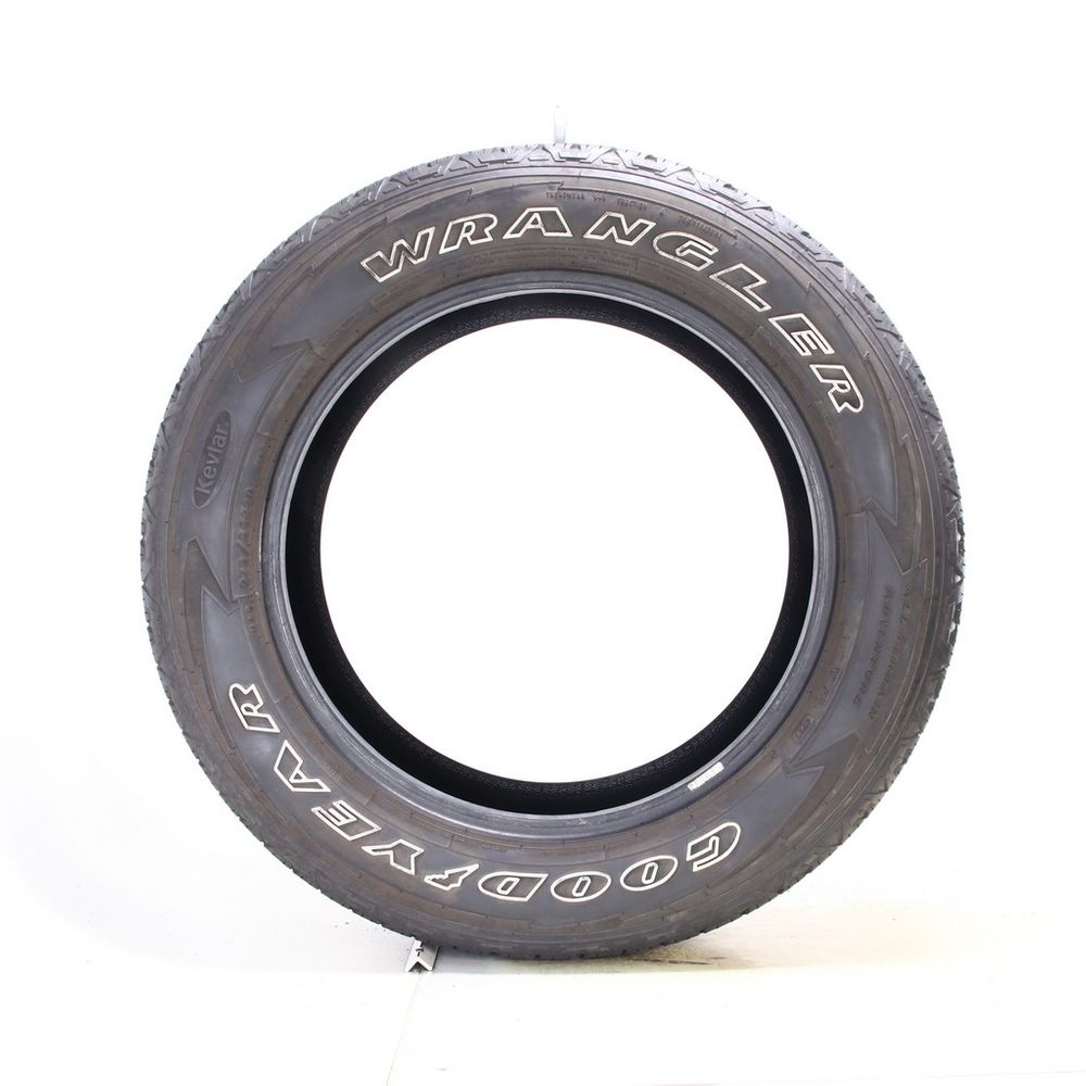 Set of (2) Used 275/55R20 Goodyear Wrangler All-Terrain Adventure Kevlar 113T - 9.5-11/32 - Image 3