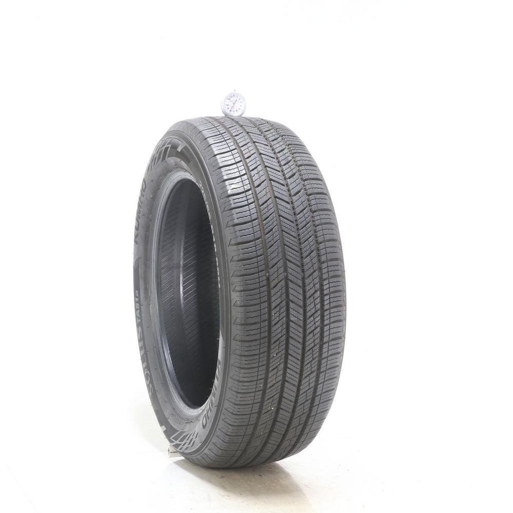 Set of (4) Used 225/55R18 Kumho Solus TA51a 98H - 8-9.5/32 - Image 1