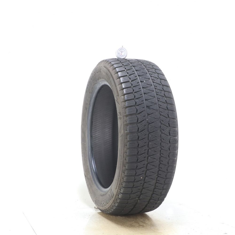 Set of (2) Used 225/55R18 Bridgestone Blizzak WS90 Studless 98H - 6-6.5/32 - Image 4