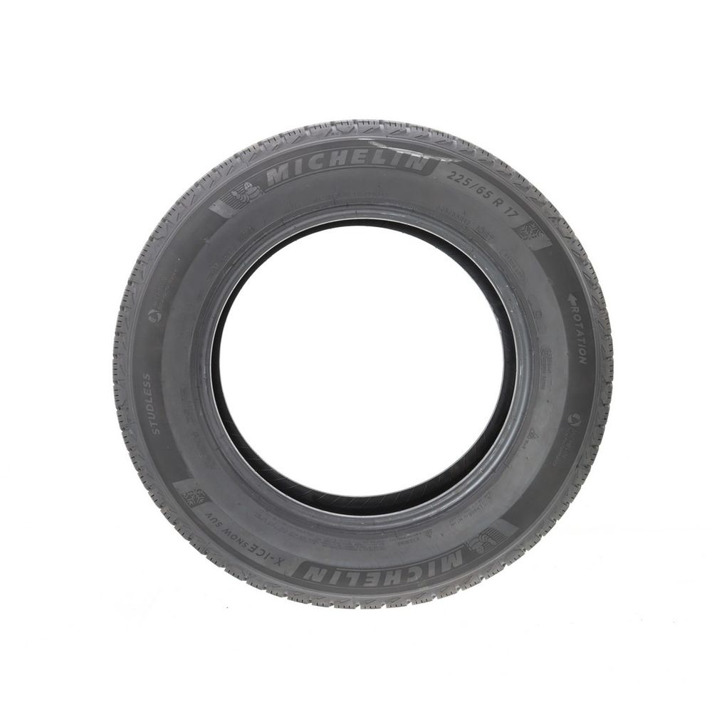 Set of (2) Driven Once 225/65R17 Michelin X-Ice Snow SUV 106T - 10/32 - Image 3