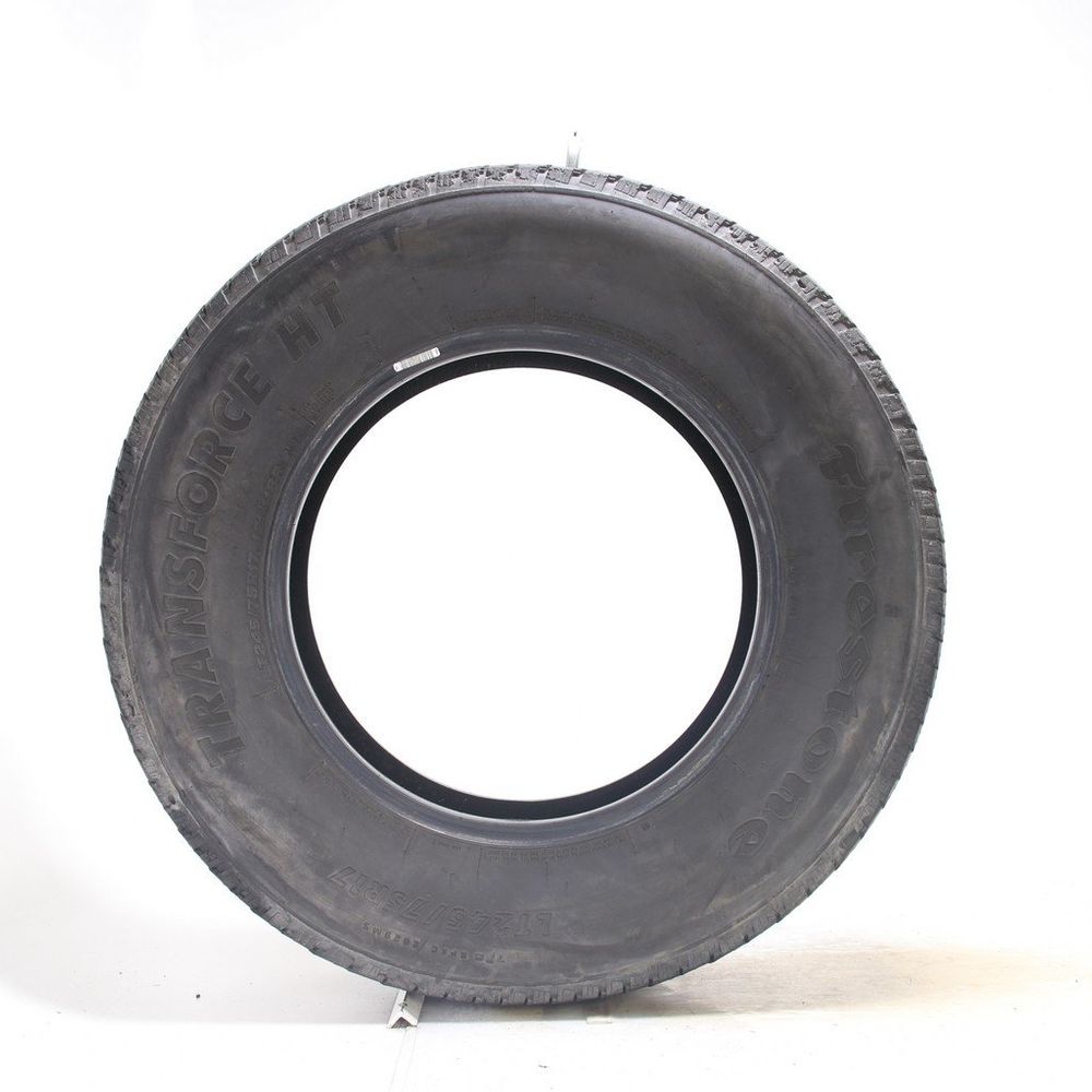 Set of (4) Used LT 245/75R17 Firestone Transforce HT 121/118R E - 5.5/32 - Image 3