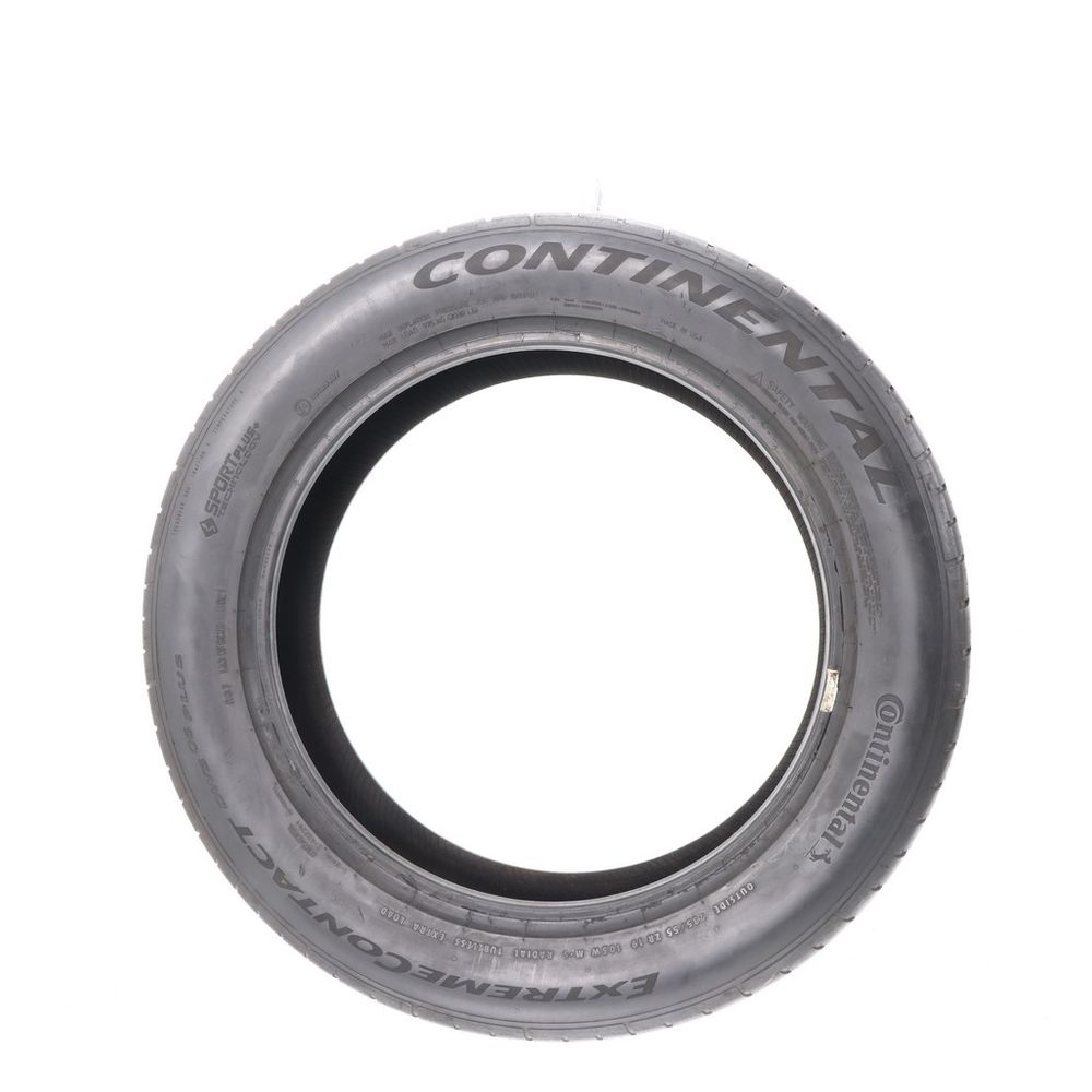 Set of (2) Used 235/55ZR19 Continental ExtremeContact DWS06 Plus 105W - 6.5-8/32 - Image 3