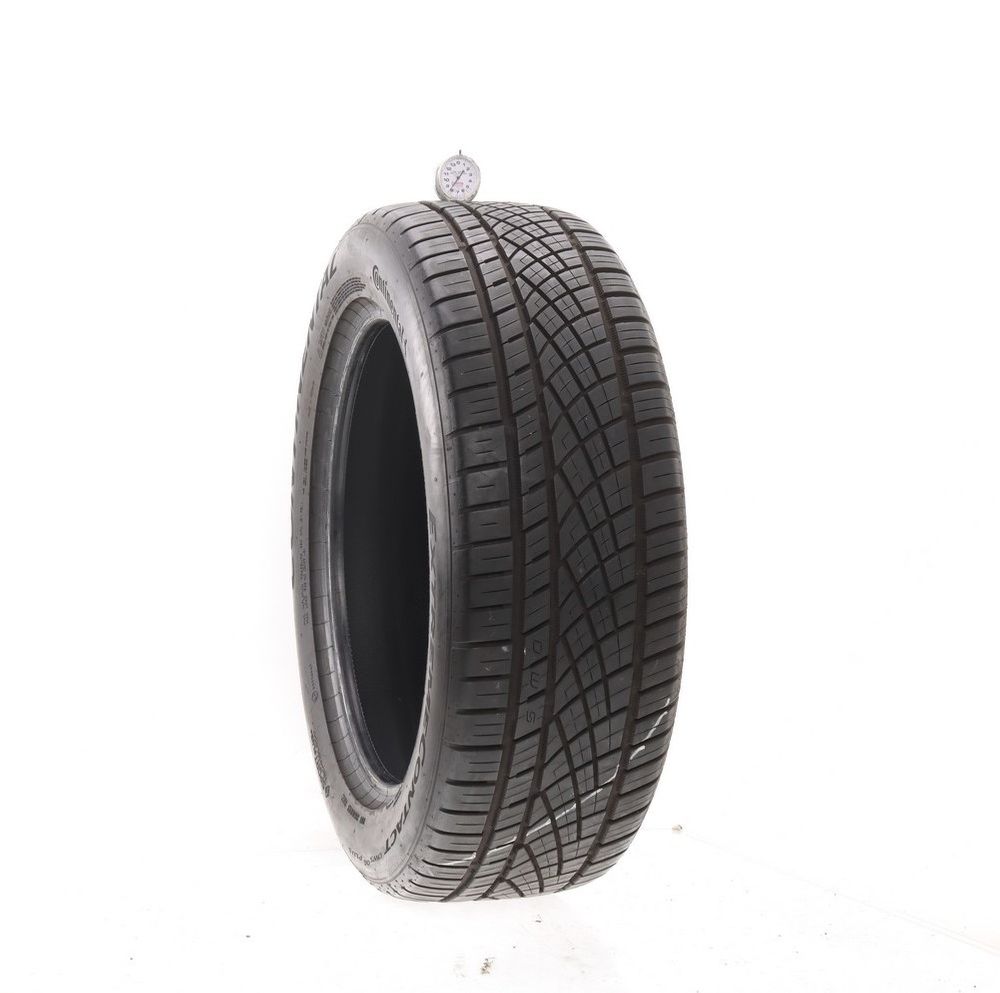 Set of (2) Used 235/55ZR19 Continental ExtremeContact DWS06 Plus 105W - 6.5-8/32 - Image 4