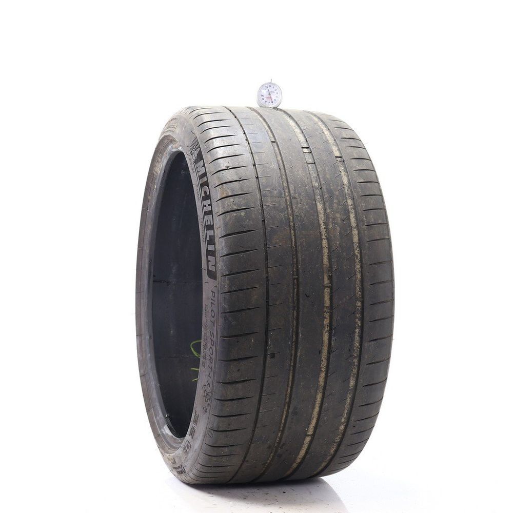 Set of (2) Used 315/30ZR21 Michelin Pilot Sport 4 S MO1 105Y - 6/32 - Image 1