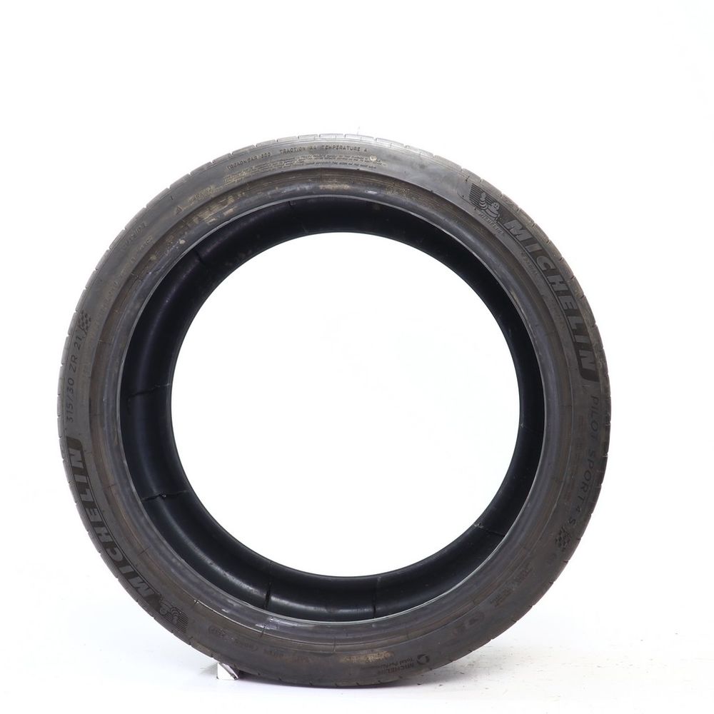 Set of (2) Used 315/30ZR21 Michelin Pilot Sport 4 S MO1 105Y - 6/32 - Image 3